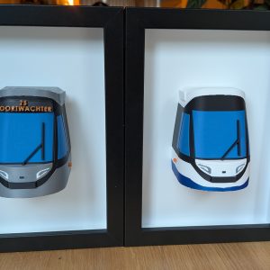 15G Tram inspired Wall Art